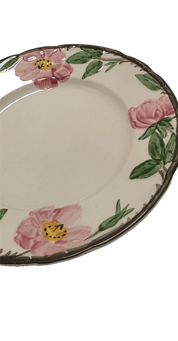 Vintage Franciscan Desert Rose Salad Plate 8" Qty: 1 - 7 Made in USA -Interspace - Thumbnail 7