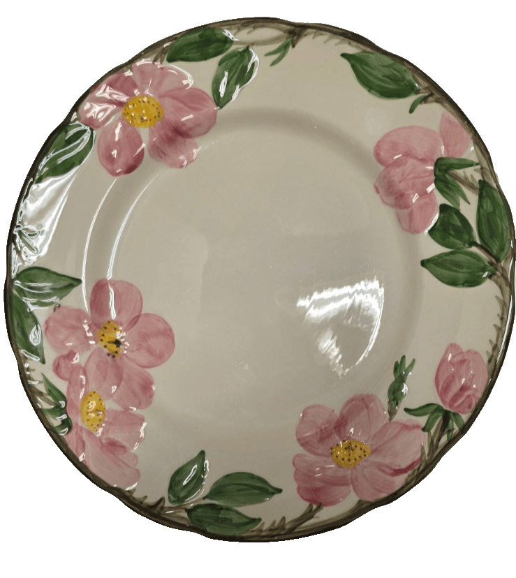 Franciscan Desert Rose 9.5" Luncheon / Breakfast Plate Made in USA / Interspace - Thumbnail 10