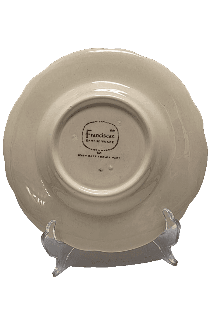 Vintage Franciscan Desert Rose - Bread and Butter Plate -Oversafe Color Fast - Thumbnail 7