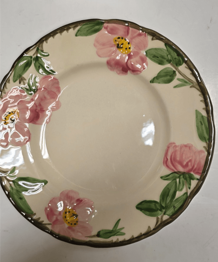 Vintage Franciscan Desert Rose Salad Plate 8" Qty: 1 - 7 Made in USA -Interspace - Thumbnail 5