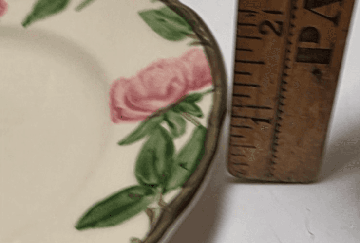 Vintage Franciscan Desert Rose Salad Plate 8" Qty: 1 - 7 Made in USA -Interspace - Thumbnail 8