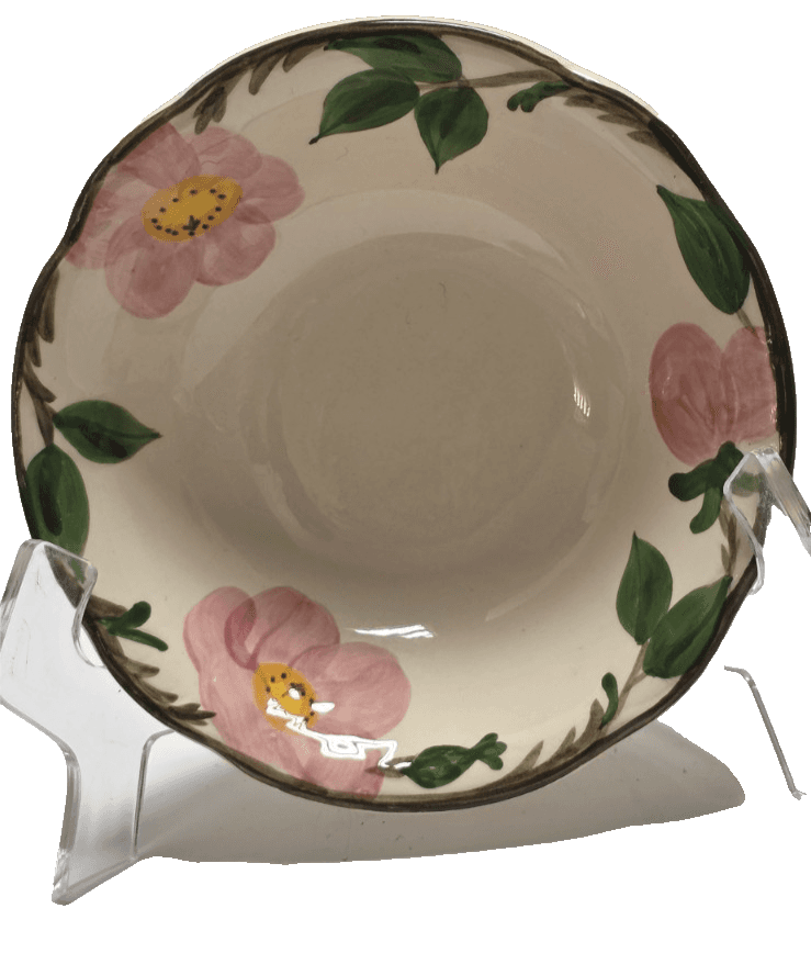 Vintage Franciscan Desert Rose Dessert Bowl Made in USA Flying "F" Backstamp.