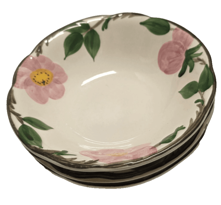 Vintage Franciscan Desert Rose Dessert Bowl Made in USA Flying "F" Backstamp. - Thumbnail 13
