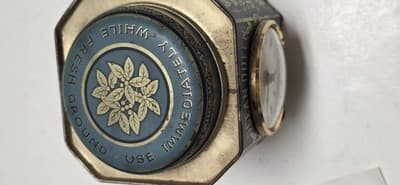Vintage Ocean Queen Coffee Tin Clock John Moore Sons Clerkenwell London Quartz - Thumbnail 2