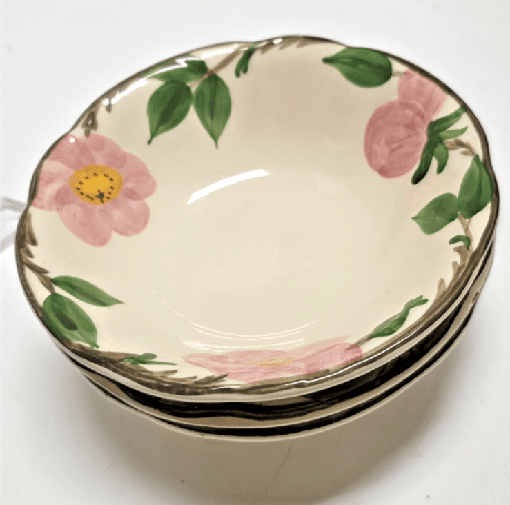 Vintage Franciscan Desert Rose Dessert Bowl Made in USA Flying "F" Backstamp. - Thumbnail 8