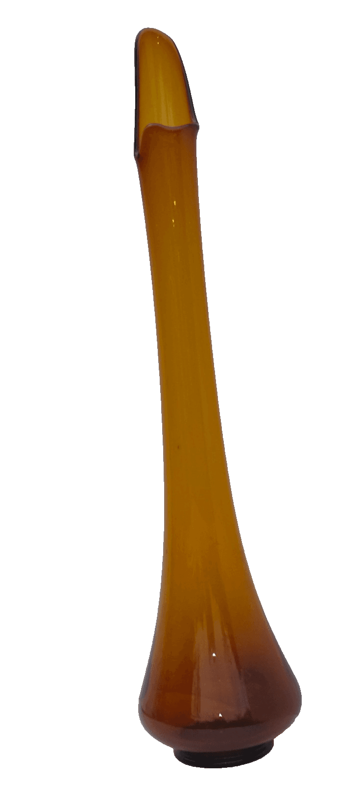 LE Smith Hand Swung Glass 28.5" Tall Floor Vase Simplicity/ Smoothie Fat Bottom - Thumbnail 17