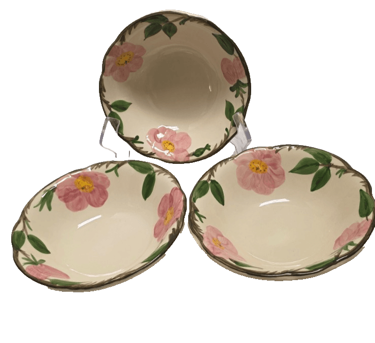 Vintage Franciscan Desert Rose Dessert Bowl Made in USA Flying "F" Backstamp. - Thumbnail 6