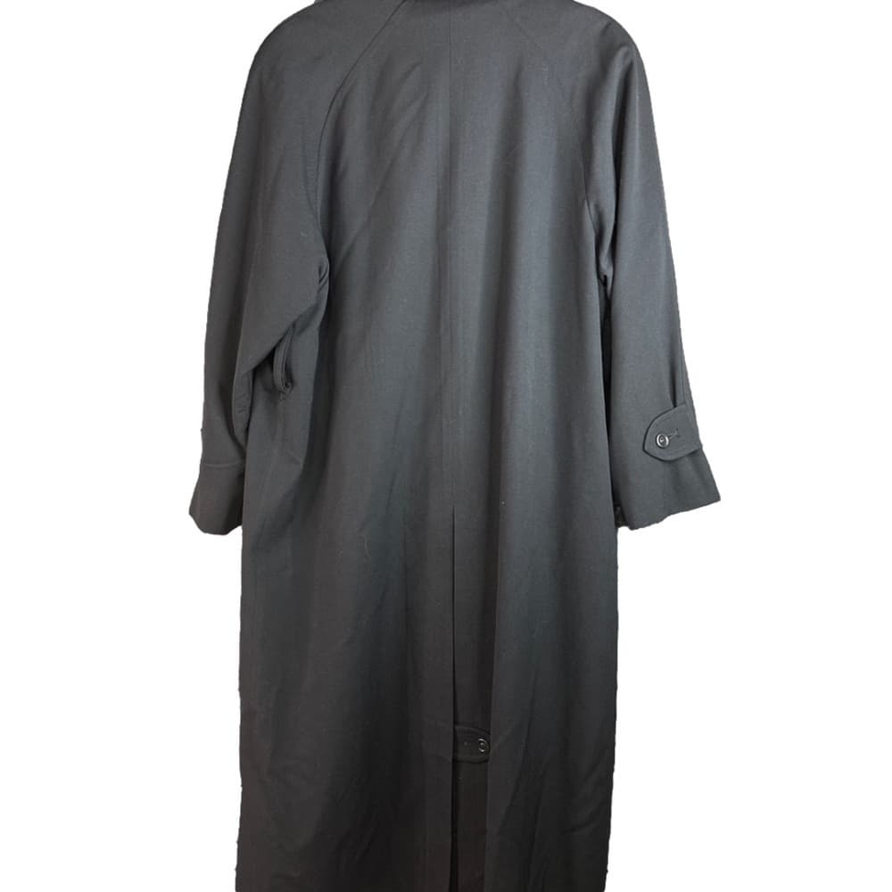 Black London fog trenchcoat - Thumbnail 5
