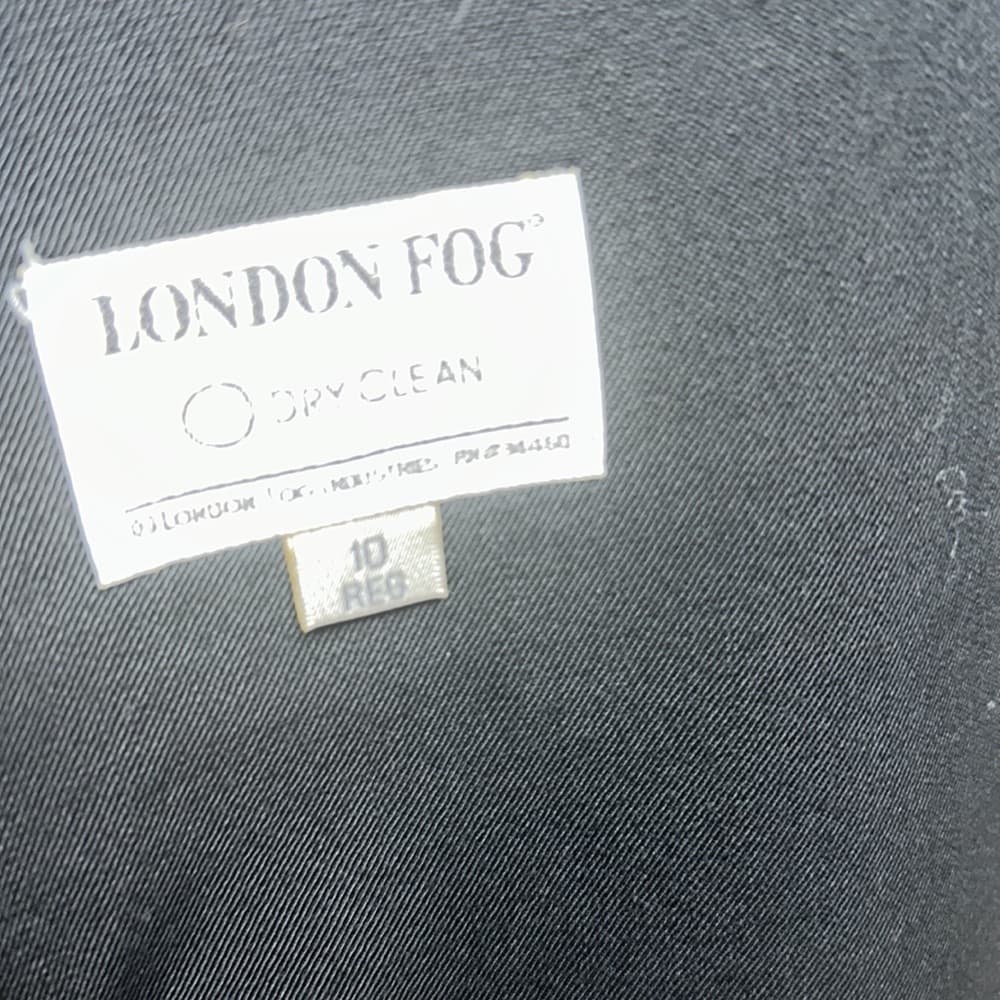 Black London fog trenchcoat - Thumbnail 3