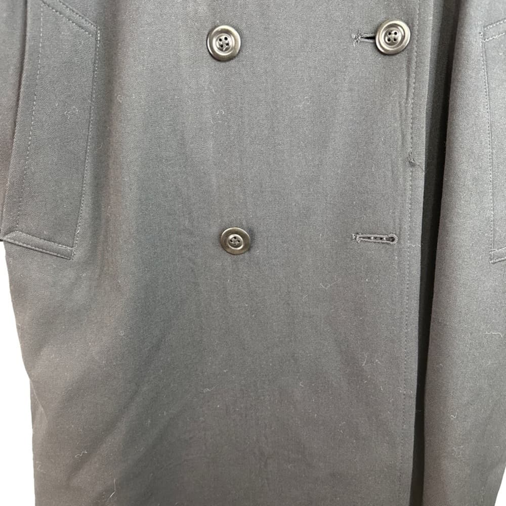 Black London fog trenchcoat - Thumbnail 2