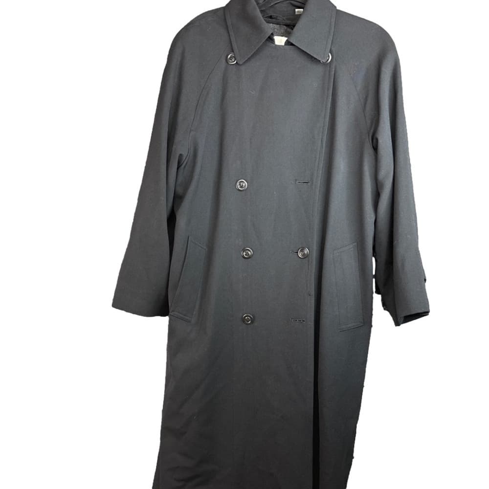 Black London fog trenchcoat - Thumbnail 7
