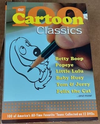 Cartoon Classics 100 DVD Collection