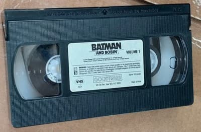 Batman and Robin Volume One VHS The First 7 Original Batman Shows - Thumbnail 7