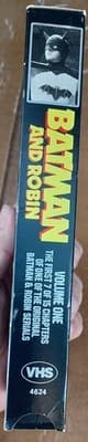 Batman and Robin Volume One VHS The First 7 Original Batman Shows - Thumbnail 5