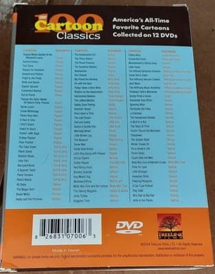 Cartoon Classics 100 DVD Collection - Thumbnail 2
