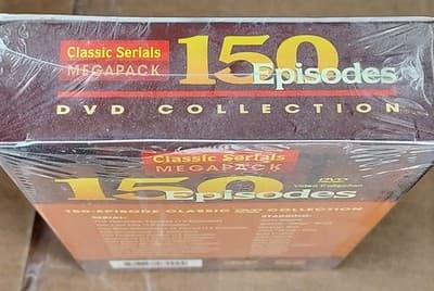 Classic Serials Megapack DVD Collection 150 Episodes New Sealed Free Shipping - Thumbnail 5