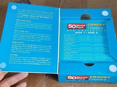Comedy Classics 50 Movie Pack (DVD, 2004, 12-Disc Set) - Thumbnail 7