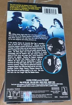 The Shadow-The Serial Collection-Complete 1940 Movie Serial-2 Tape Set-VHS - Thumbnail 2