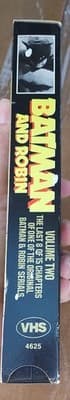 Batman and Robin Volume Two (1949) VHS Classic Black & White 1989 Release - Thumbnail 6