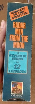 Radar Men from the Moon (VHS, 1995, 2-Tape Set) - Thumbnail 6