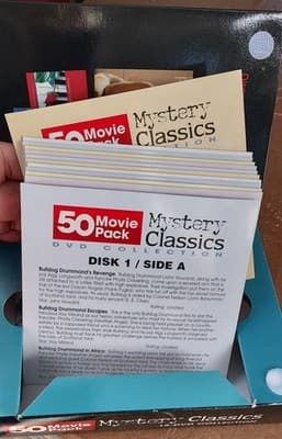 Mystery Classics 50 Movie Pack (DVD, 2004, 12-Disc Set) - Thumbnail 8