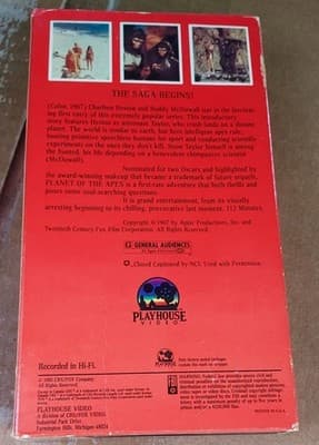 Planet of the Apes VHS Collection 5pcs Set - Thumbnail 2
