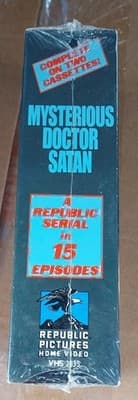 Mysterious Doctor Satan A Republic Serial In 15 Episodes Vhs - Thumbnail 5