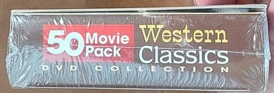 Western Classics 50 Movie Pack DVD 12 Disc Set NEW SEALED - Thumbnail 4