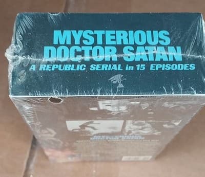 Mysterious Doctor Satan A Republic Serial In 15 Episodes Vhs - Thumbnail 4