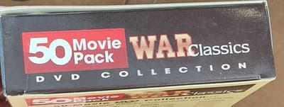 War Classics 50 Movie Pack - 12-Disc Set (DVD, 2004, 12-Disc Set) - Thumbnail 3