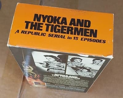 Nyoka and the Tigermen (VHS, 2-Tape Set) Republic Serial Vintage Classic - Thumbnail 3