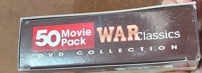 War Classics 50 Movie Pack - 12-Disc Set (DVD, 2004, 12-Disc Set) - Thumbnail 4