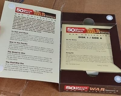 War Classics 50 Movie Pack - 12-Disc Set (DVD, 2004, 12-Disc Set) - Thumbnail 7