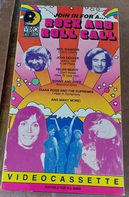 Rock And Roll Call VHS 1984 The Video Late Show Rare Classic Music 60s/70s Hits