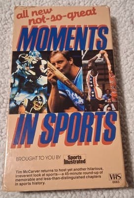 The All New Not-So-Great Moments in Sports (VHS, 1988) HBO - Thumbnail 2