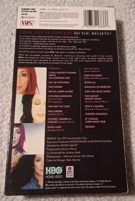 Cher - Live In Concert (VHS, 1999) - Thumbnail 2