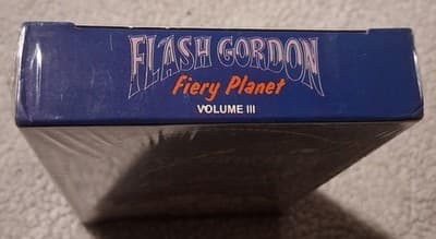 Flash Gordon: Fiery Planet Vol 3, Ch. 7-9 VHS SEALED - NEW! United American 1986 - Thumbnail 5