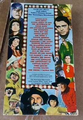 Captain America 1944 Vhs 15 Episode B&W The Nostalgia Merchant - Thumbnail 2