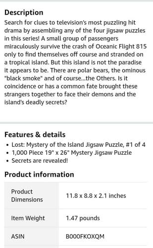 Lost Mystery Of The Island Jigsaw Puzzle #1 of 4 - Thumbnail 2