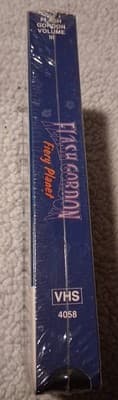 Flash Gordon: Fiery Planet Vol 3, Ch. 7-9 VHS SEALED - NEW! United American 1986 - Thumbnail 3