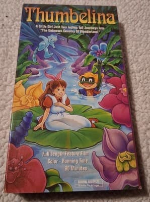 Thumbelina 1993 Vhs