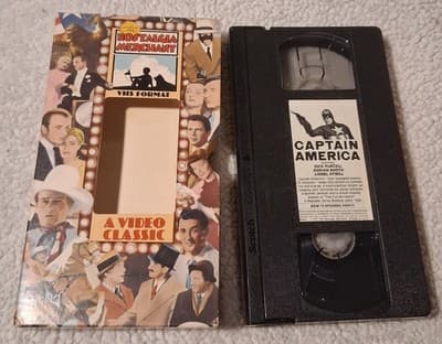 Captain America 1944 Serial Vhs The Nostalgia Merchant - Thumbnail 5