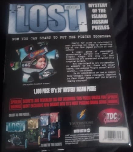LOST Mystery Of The Island 1000 Piece Puzzle #3 of 4 "The Numbers" - Thumbnail 2