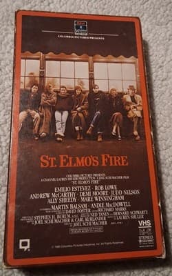 St. Elmos Fire (VHS, 1998, Closed Captioned)