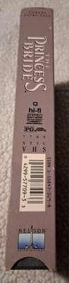 The Princess Bride 1987 VHS Good Condition With Case - Thumbnail 3