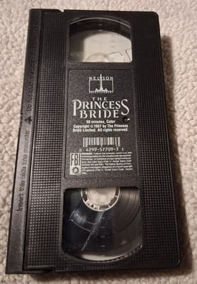 The Princess Bride 1987 VHS Good Condition With Case - Thumbnail 6