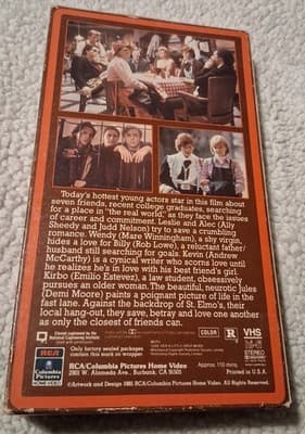 St. Elmos Fire (VHS, 1998, Closed Captioned) - Thumbnail 2