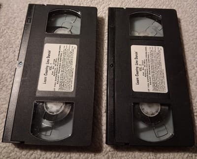 Learn Country Line Dancing VHS Video Vintage 2 Tape Set - Thumbnail 6