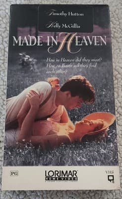 Made In Heaven VHS - Kelly McGillis - Tim Hutton - Rated PG