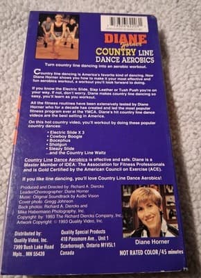 Diane Horners Country Line Dance Aerobics (VHS) - Thumbnail 2